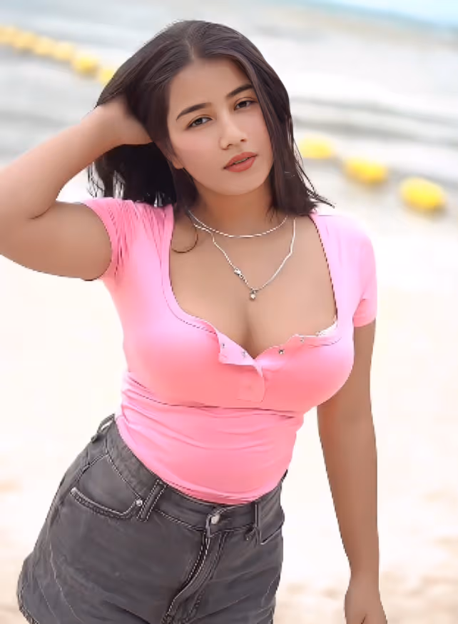 Beautiful Sexy Figure Babe Lucky Rajore Teasing Fully Nude And Pressing Her Big Juicy Boobs