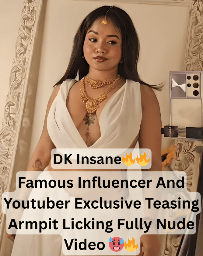 Famous Sexy Horny Youtuber And Influencer Babe DK Insane Teasing Hard And Armpit Lick Fully Nude Clip