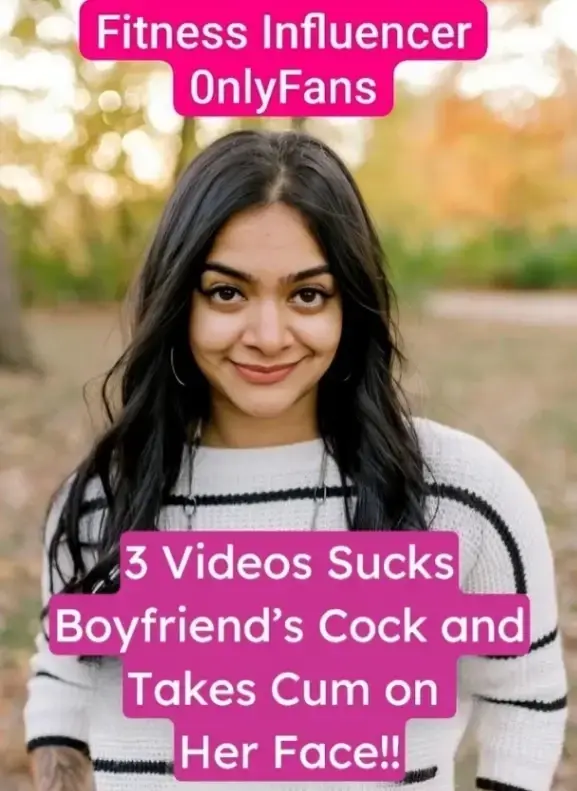 Famous fitness influencer Lavanya Rani Sucks Boyfriend's Cock and Takes Cum on Her Face