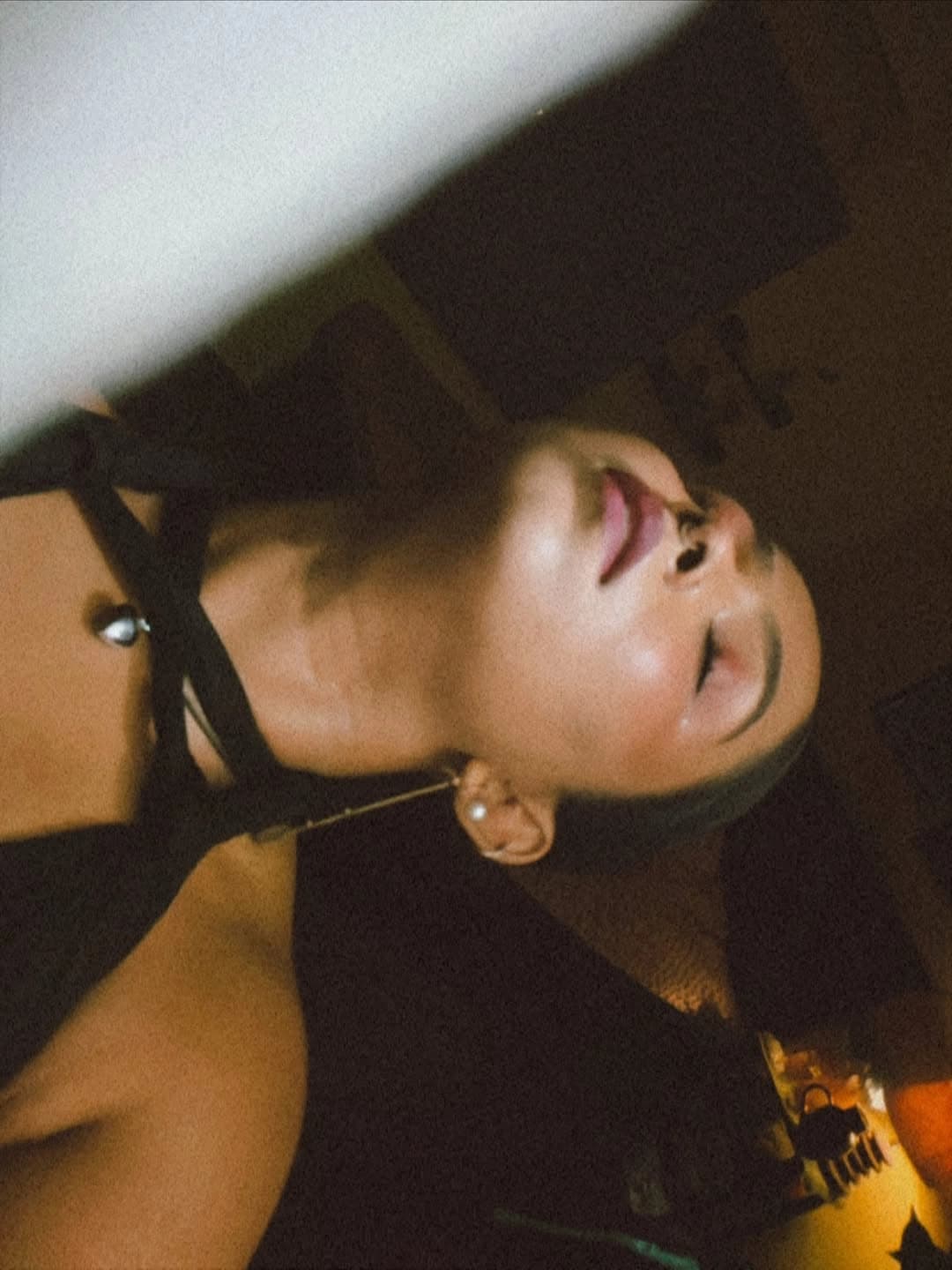 Image of Famous Bengali Model Instagram Influencer Chirasree Sarkar Fully Nude Big Boobs Show In Black Lingerie See Through Dress Photoshoot Collection