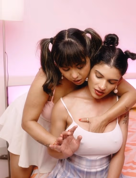 Resmi Nair and Tina Nandi Lesbian Barbie girl Video Dripping Wet Pussy Eating