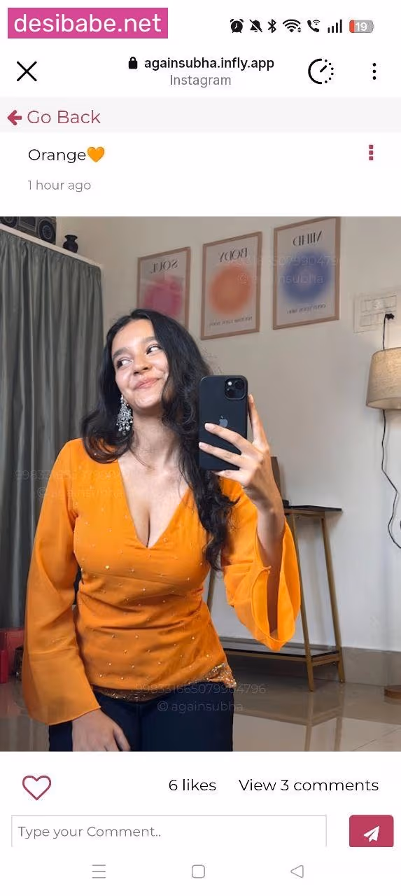 Image of Famous Insta Influencer Subhashree Sahu Nude Pics Leaked Teasing Perfect Boobs