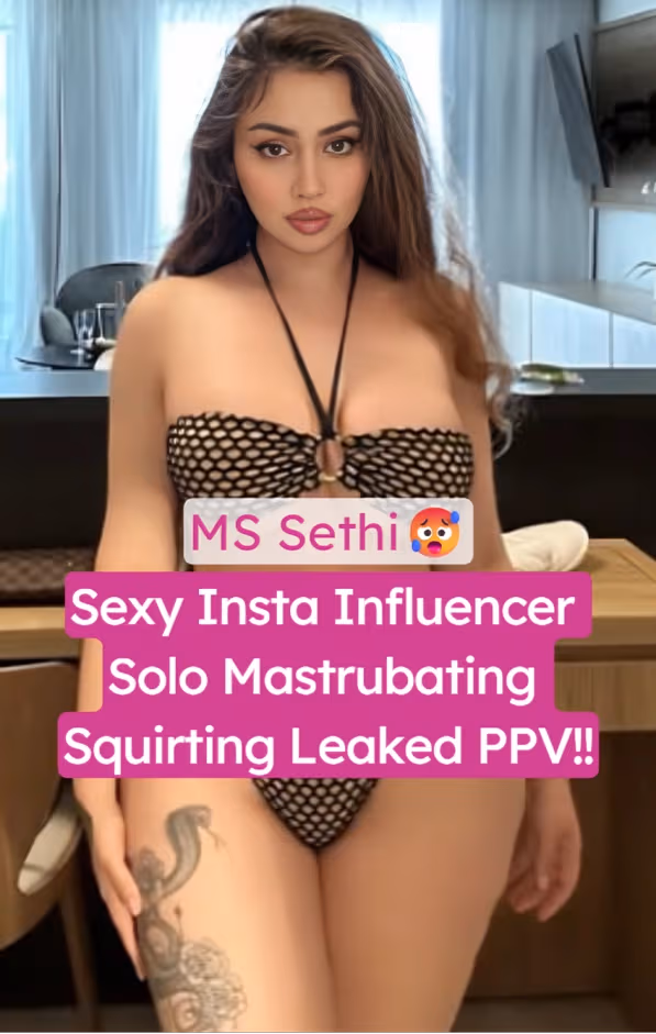 Sexy Insta Model MS Sethi New Solo Onlyfans Nude Mastrubating And Squirting PPV Leaked Video