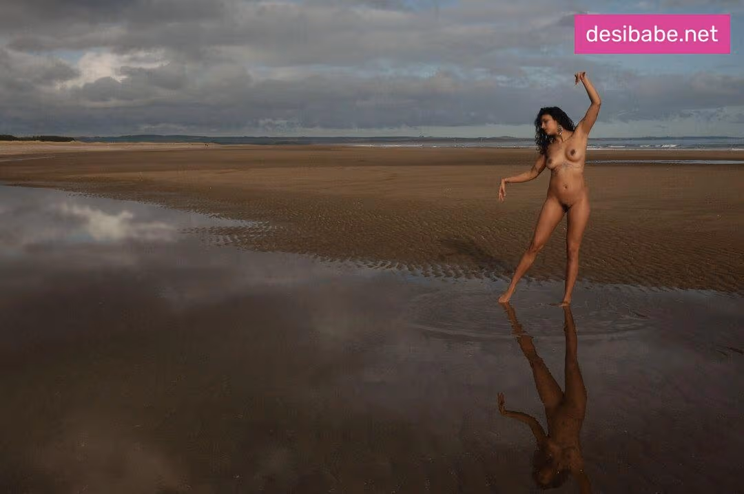 Image of Stunning Model Hairy Pussy Tattooed Body Full Nude Hottest Outdoor Photoshoot