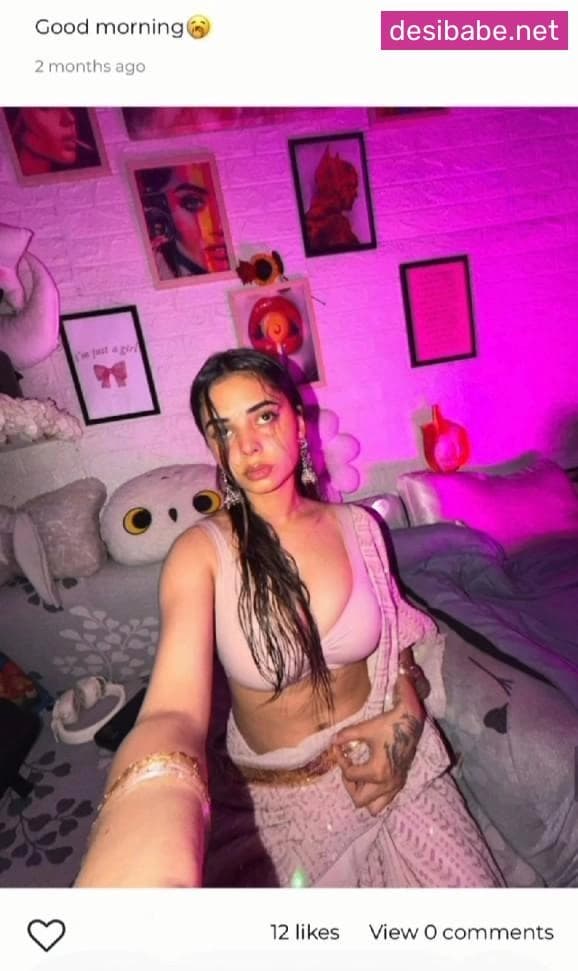 Image of Afreen Khan Premium App Content Pics Sexy Boobs And Deep Cleavage Show