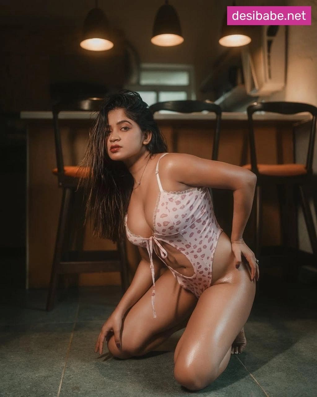Image of Tithi Ghosh Premium App Content Leaked Hot Boobs Out Bikini Photoshoot Pics Collection