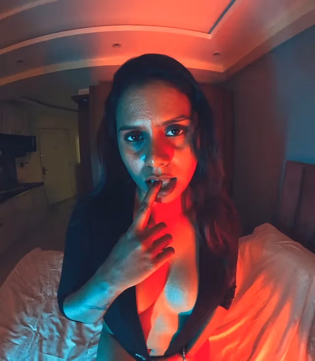 Image of Sanchita Bose Fully Nude On Bed Getting Her Pussy Fingered Sucking Cock And Fucked Hard