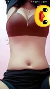 Image of Pretty Nikkey Chamet Strip Show and Masturbating ~ with Face