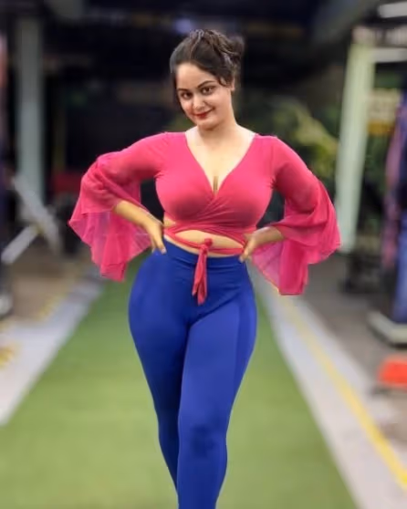 Image of Famous popular Miss Pinky Gym Model Teasing Pics and Videos: Big Boobs and Big Ass On Display